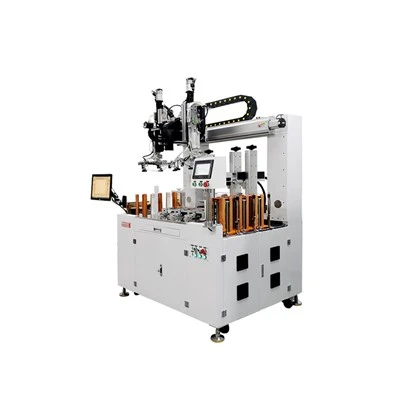 Three-Station Automatic Laser Marking System